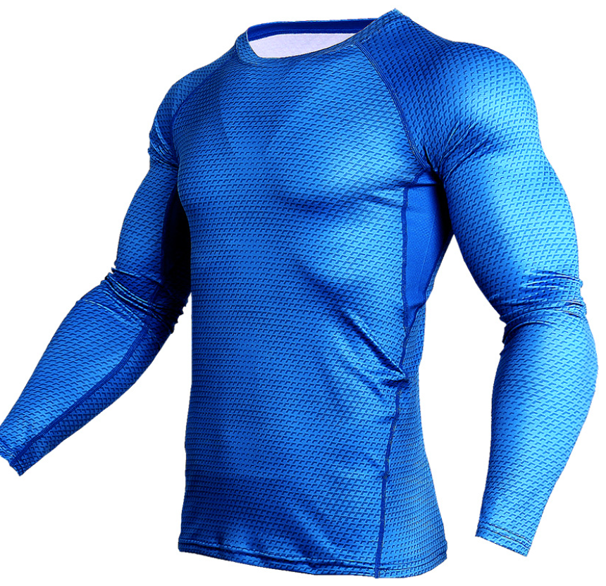 Compression Shirt Men Gym Running Shirt Quick Dry Breathable Fitness Sport Shirt Sportswear Training Sport Tight Rashguard Male - Premium Castor Oil from erDouckan - Just $12.94! Shop now at Concordia Style Boutique