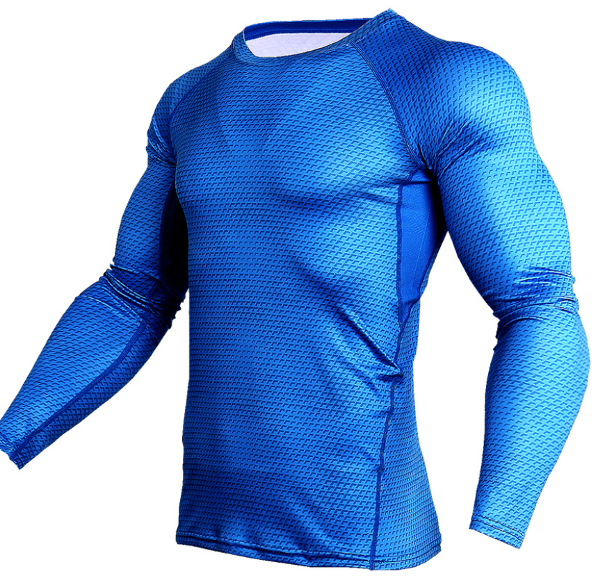 Compression Shirt Men Gym Running Shirt Quick Dry Breathable Fitness Sport Shirt Sportswear Training Sport Tight Rashguard Male - Premium Castor Oil from Concordia Style Boutique - Just $12.94! Shop now at Concordia Style Boutique