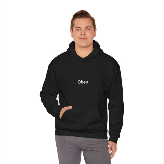 Unisex Heavy Blend™ Hooded Sweatshirt - Obey - Premium Hoodie from Concordia Style Boutique - Just $44.33! Shop now at Concordia Style Boutique