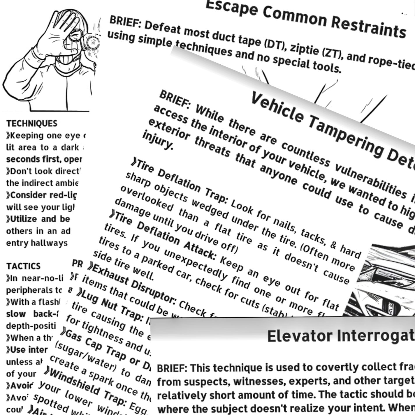 Hip Pocket Brief Volume 2 - Tactics, Techniques, and Procedures for the Everyday Civilian - Concordia Style Boutique