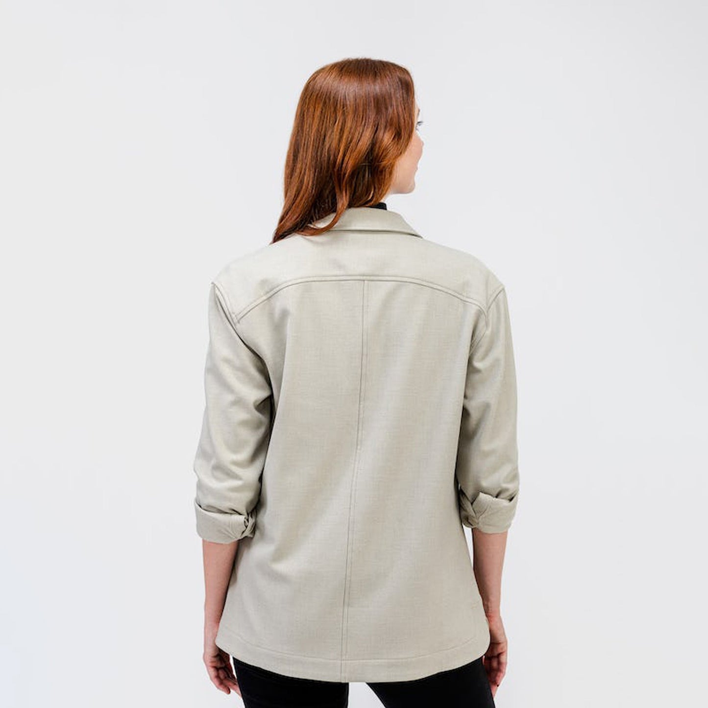 Women's Fusion Overshirt - Taupe - Concordia Style Boutique