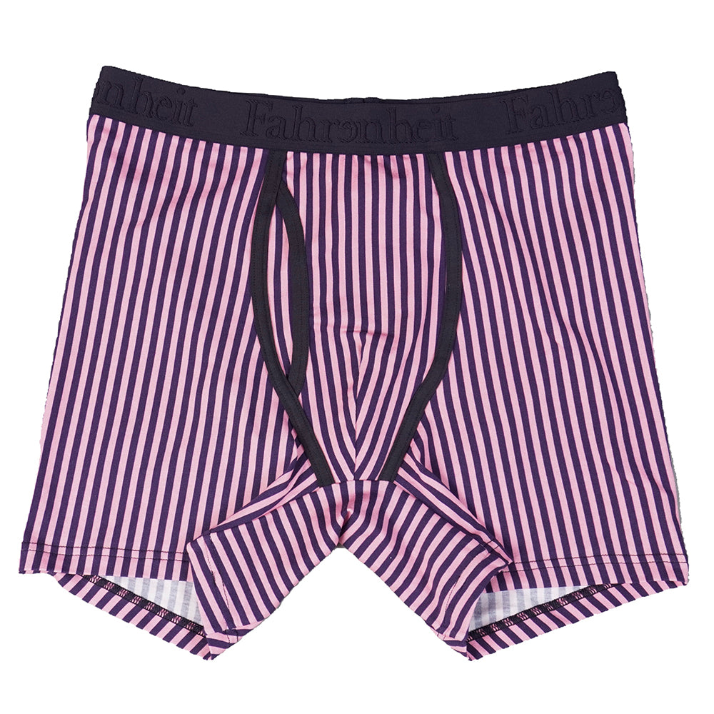 Newman Boxer Brief | Vertical Stripe Pink/Navy - Concordia Style Boutique