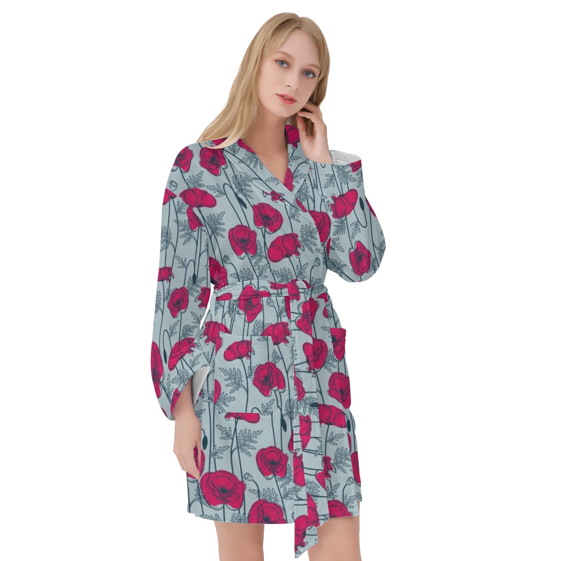 Womens Bathrobe - Premium bathrobe from Concordia Style Boutique - Just $30.98! Shop now at Concordia Style Boutique