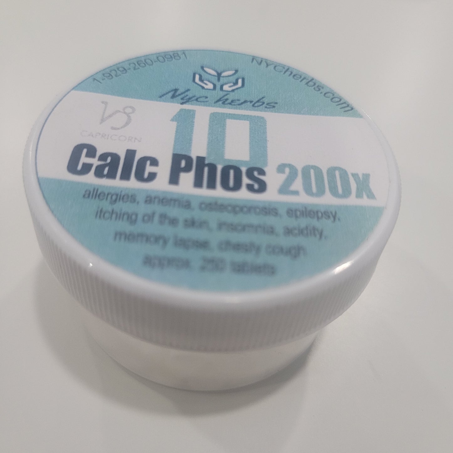 Calcium Phosphate #10 (Calc Phos 200X) | Cell Salt for Vitality & Growth