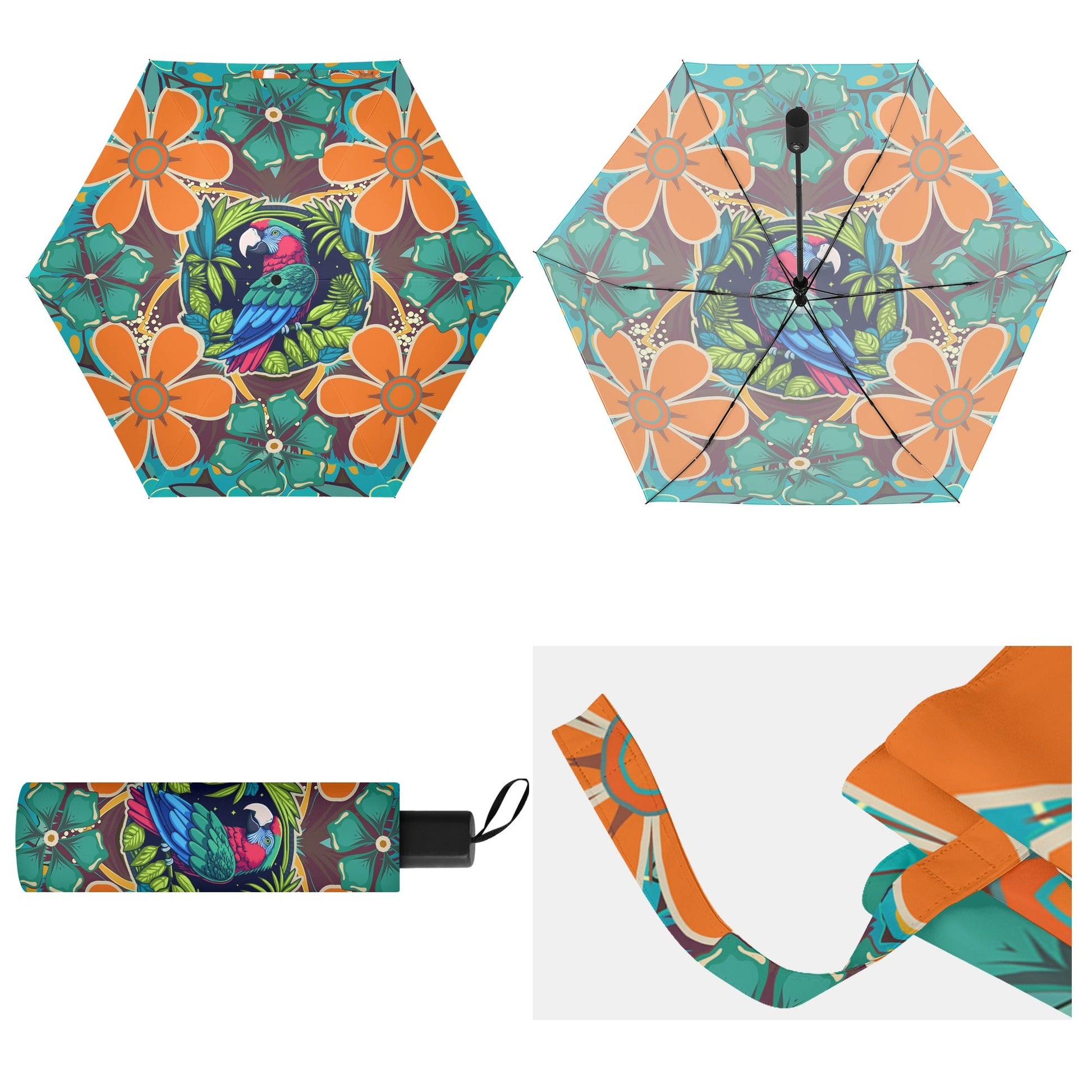 Lightweight Manual Folding Umbrella Printing Outside - Premium Umbrella from Concordia Style Boutique - Just $27.98! Shop now at Concordia Style Boutique