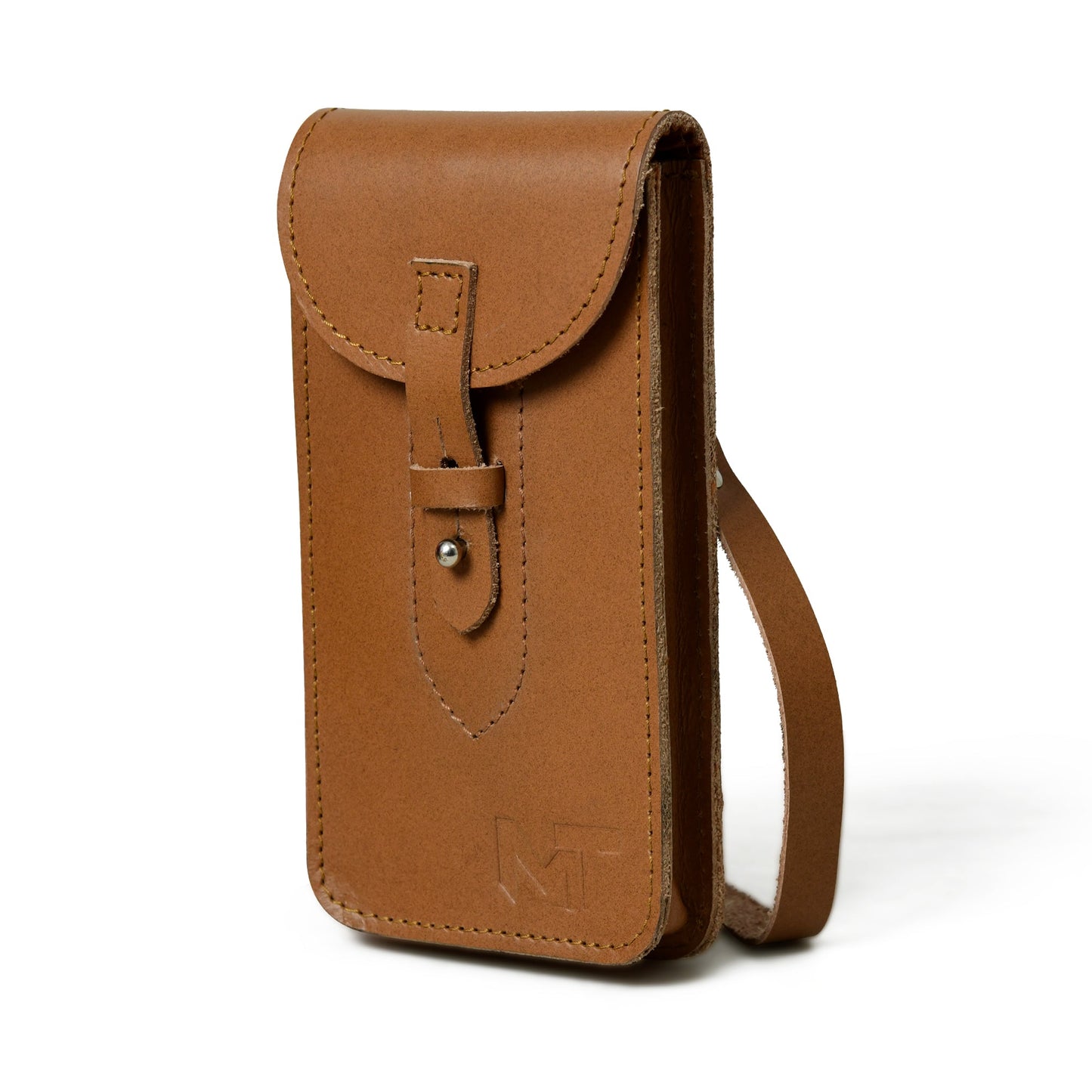 Cocoa Brown Mobile Case With Strap - Concordia Style Boutique