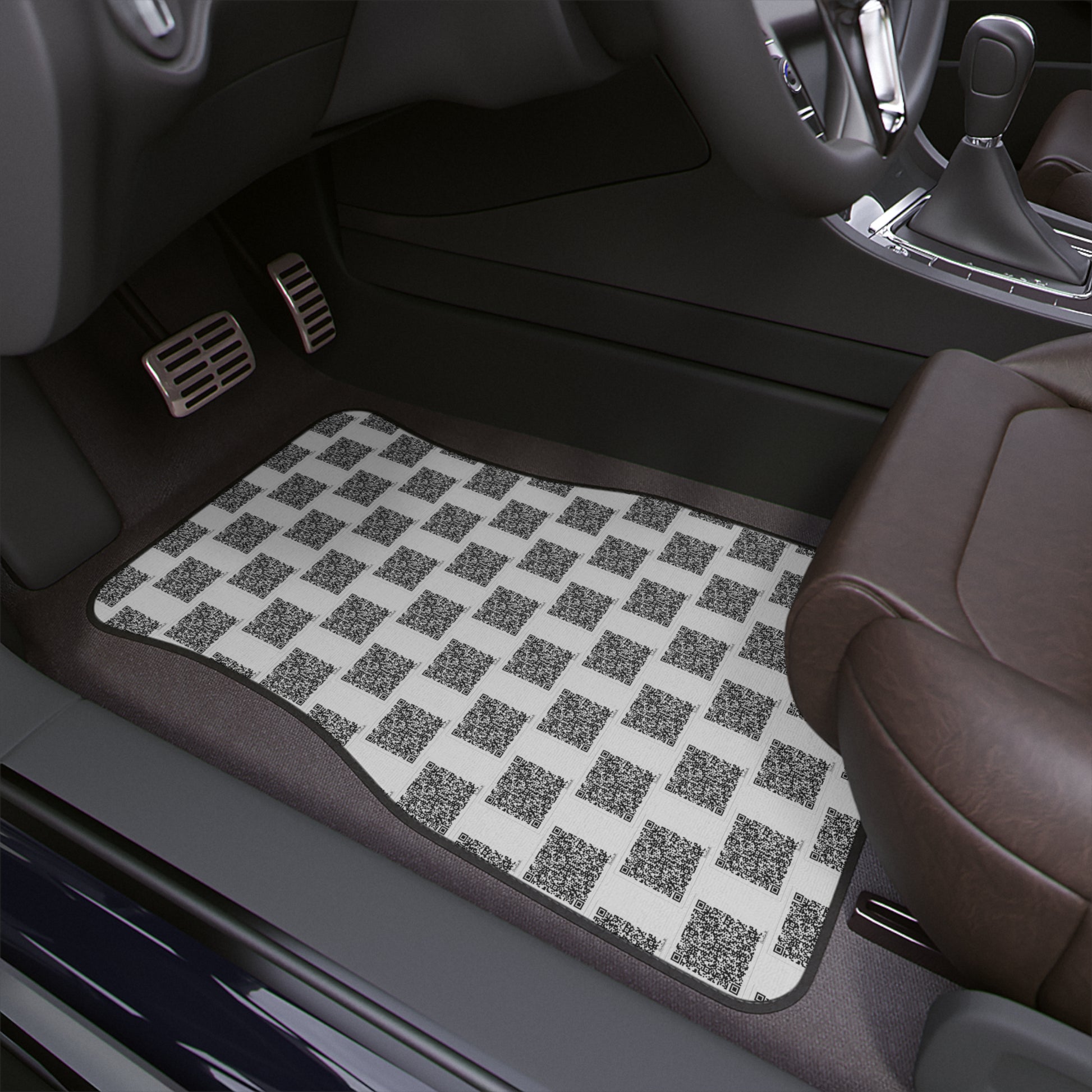 Car Floor Mats, 1pc - Scan Me" - Premium Car Floor Mats from Concordia Style Boutique - Just $20.10! Shop now at Concordia Style Boutique