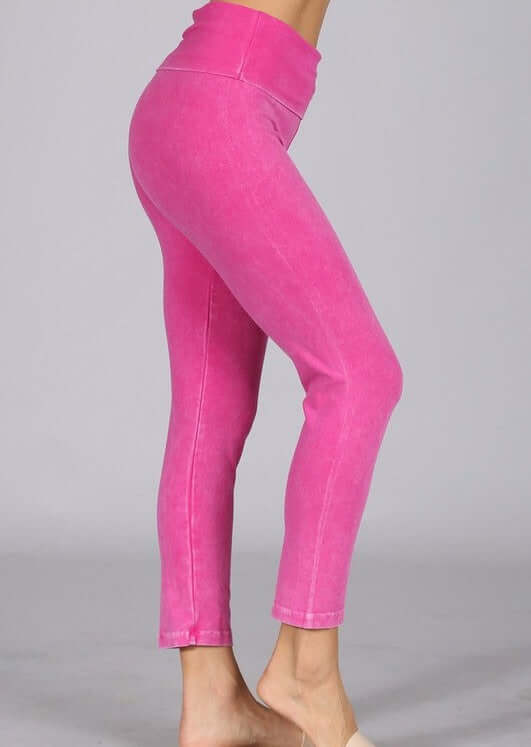 Easy Fit USA Cotton Capri Leggings Made in USA - Concordia Style Boutique