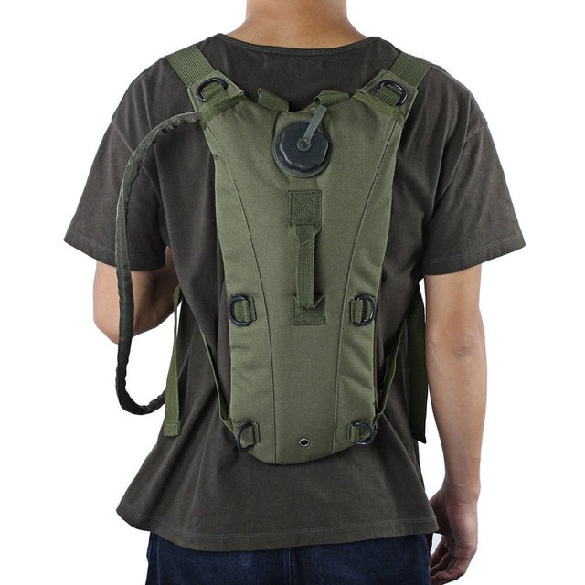 3L Water Bag Molle Military Tactical Hydration Backpack