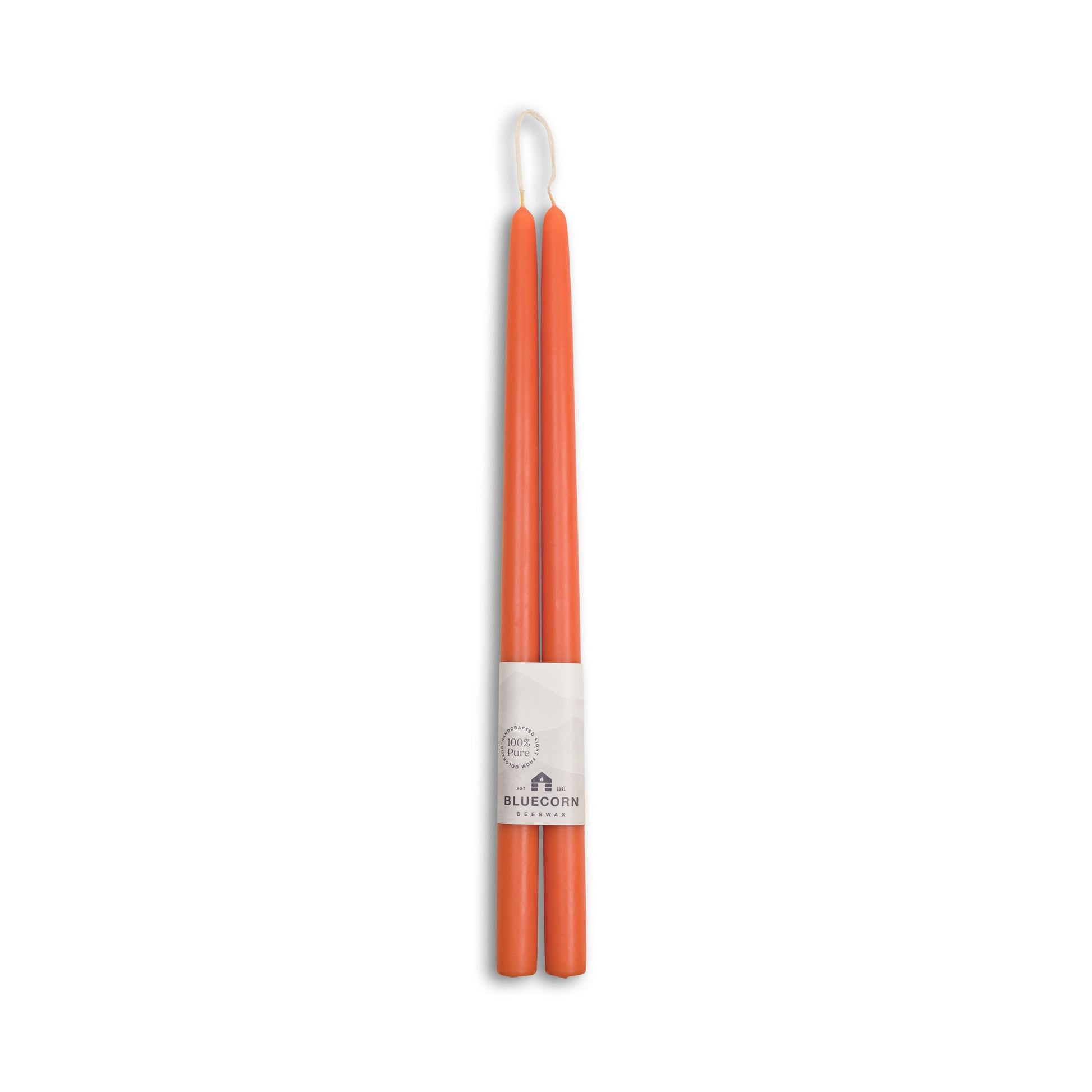 Hand-Dipped Beeswax Taper Candles - 1 Pair - Concordia Style Boutique