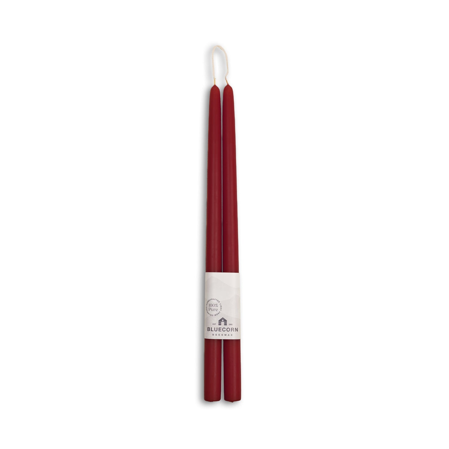 Hand-Dipped Beeswax Taper Candles - 1 Pair - Concordia Style Boutique