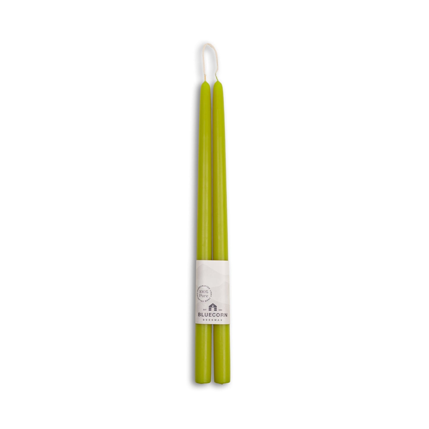 Hand-Dipped Beeswax Taper Candles - 1 Pair - Concordia Style Boutique