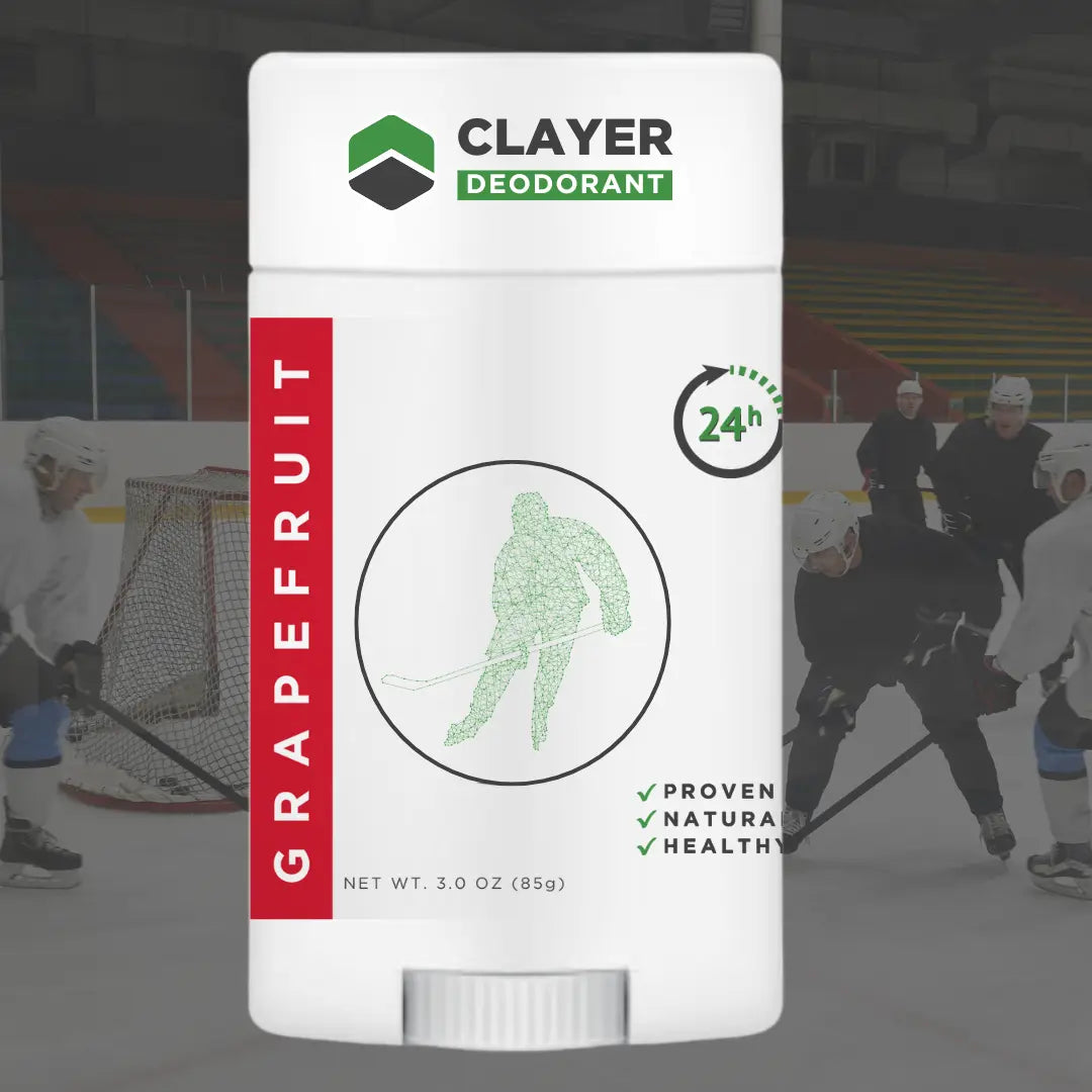 Natural Deodorant - Hockey Players - 3.35 OZ - NEW FORMULA - Concordia Style Boutique