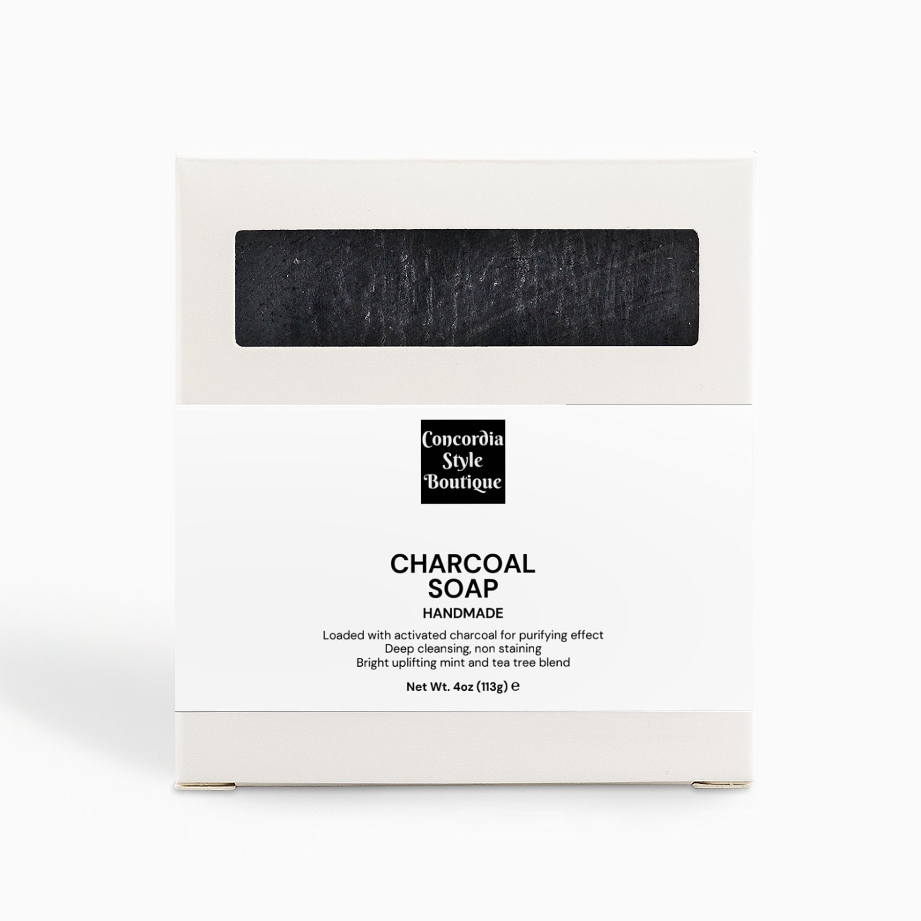 Charcoal Soap - Ships exclusively to US - Premium Charcoal Soap from Concordia Style Boutique - Just $14.75! Shop now at Concordia Style Boutique