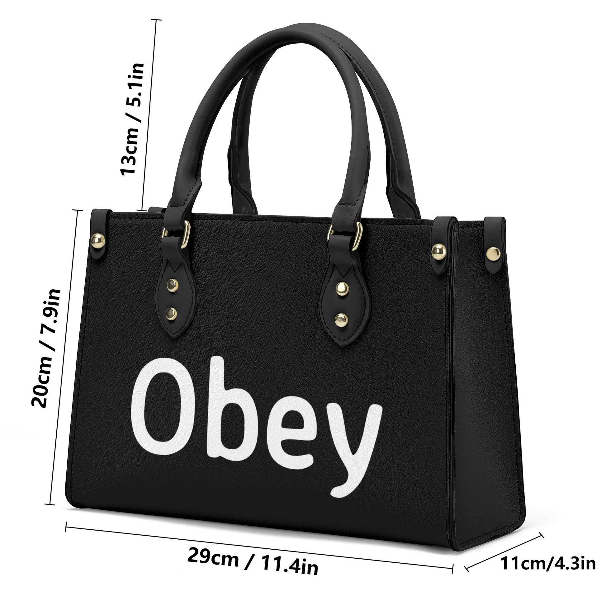 Women's PU Handbag - Obey - Designed by Concordia - Premium Women's PU Handbag - Obey from Concordia Style Boutique - Just $29.98! Shop now at Concordia Style Boutique