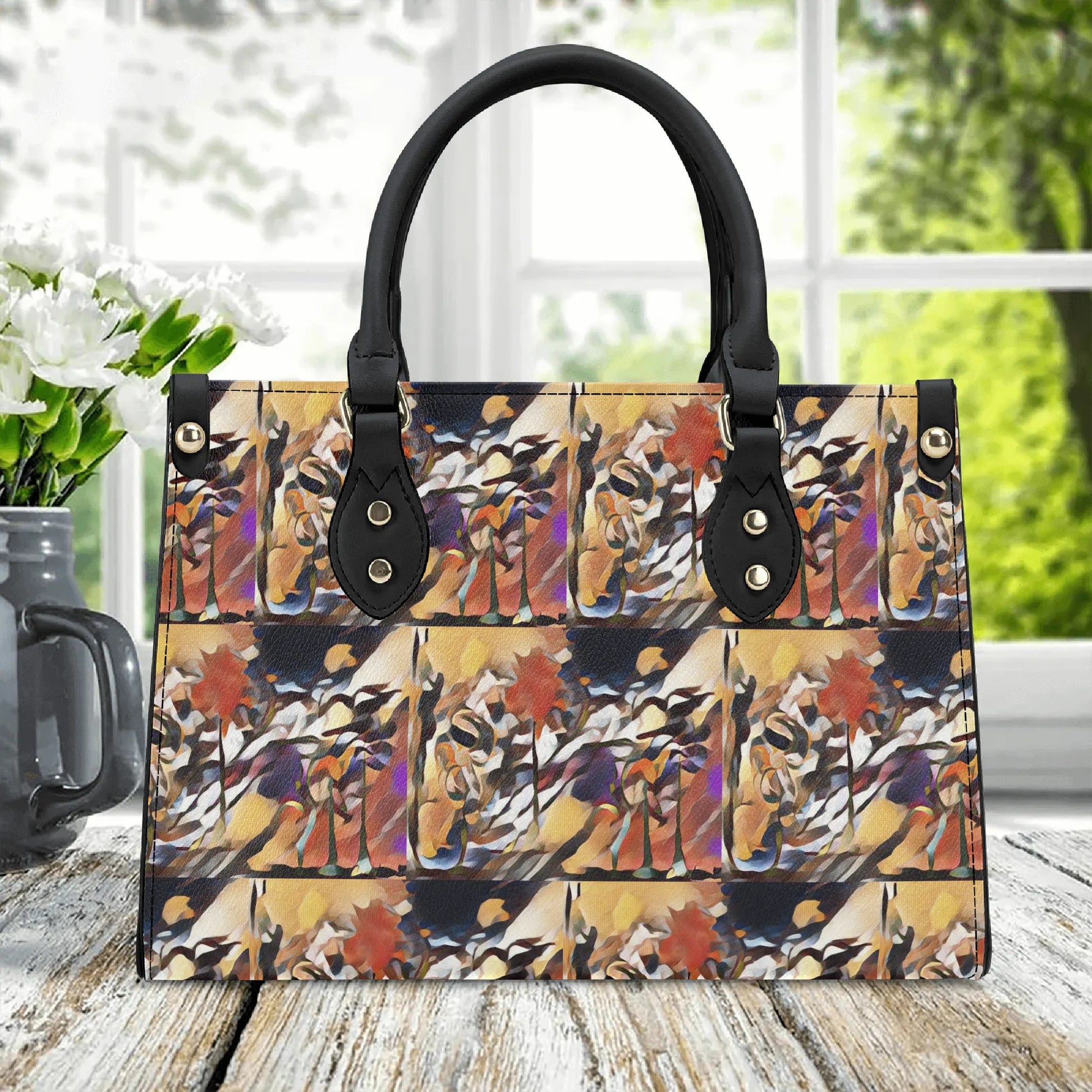 Womens PU Handbag - The Garden  - Designed by Concordia - Premium Womens PU Handbag from popcustoms - Just $29.98! Shop now at Concordia Style Boutique