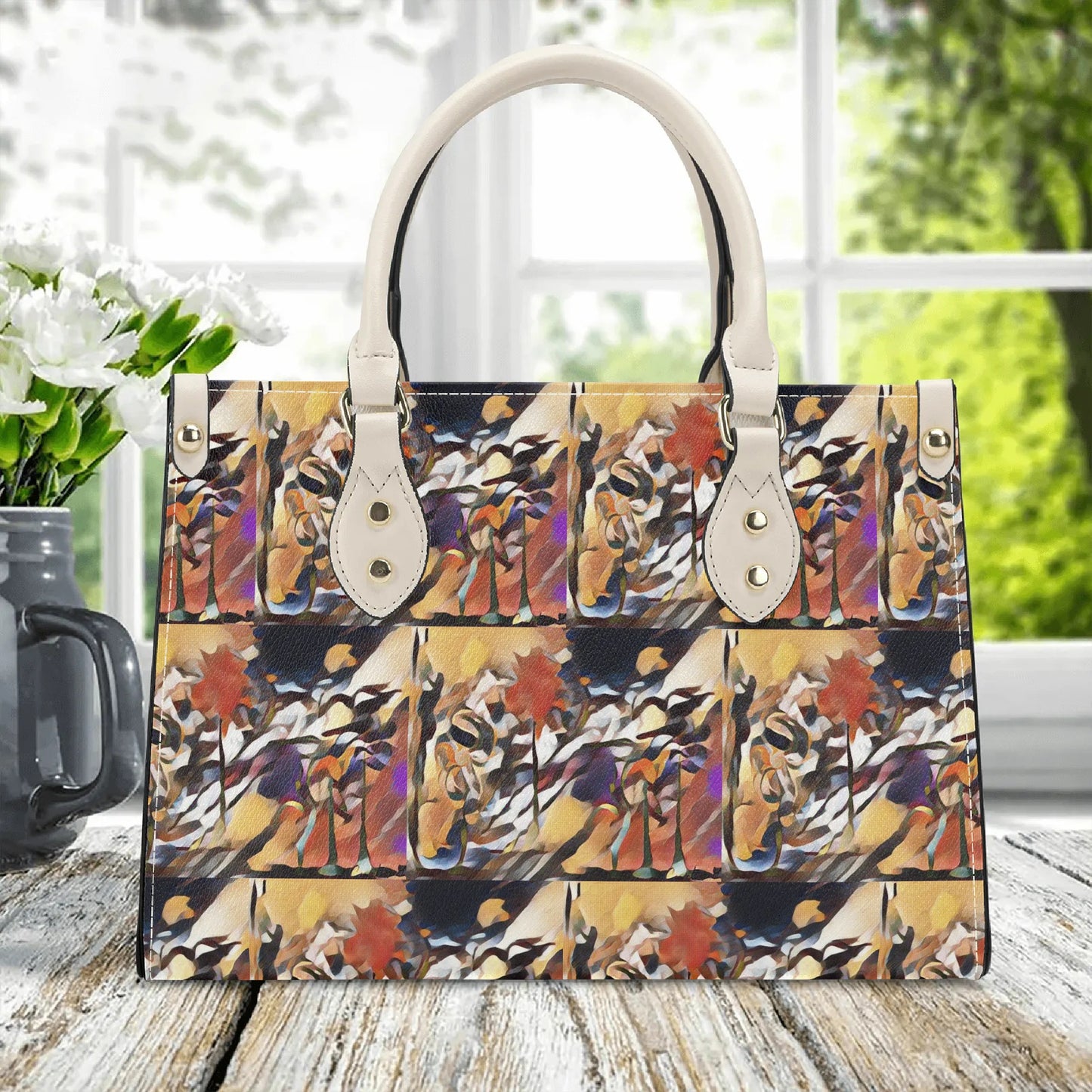 Womens PU Handbag - The Garden  - Designed by Concordia - Premium Womens PU Handbag from popcustoms - Just $29.98! Shop now at Concordia Style Boutique