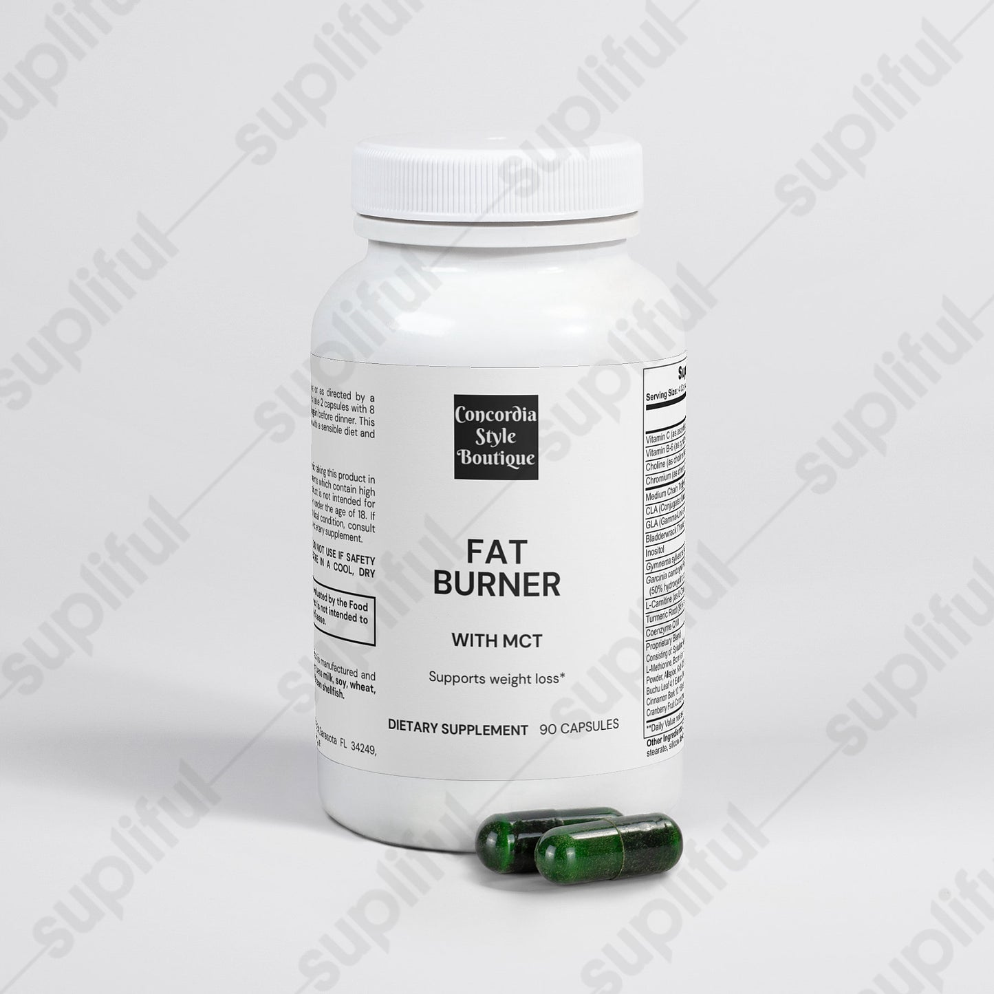 Fat Burner with MCT - Premium Specialty Supplements from Concordia Style Boutique - Just $24.90! Shop now at Concordia Style Boutique