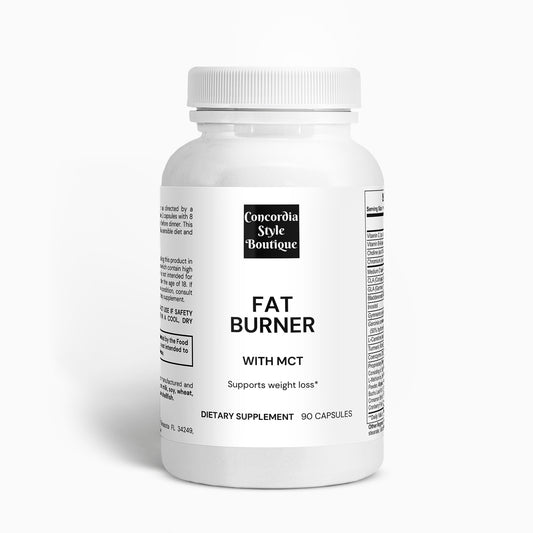 Fat Burner with MCT - Premium Specialty Supplements from Concordia Style Boutique - Just $24.90! Shop now at Concordia Style Boutique