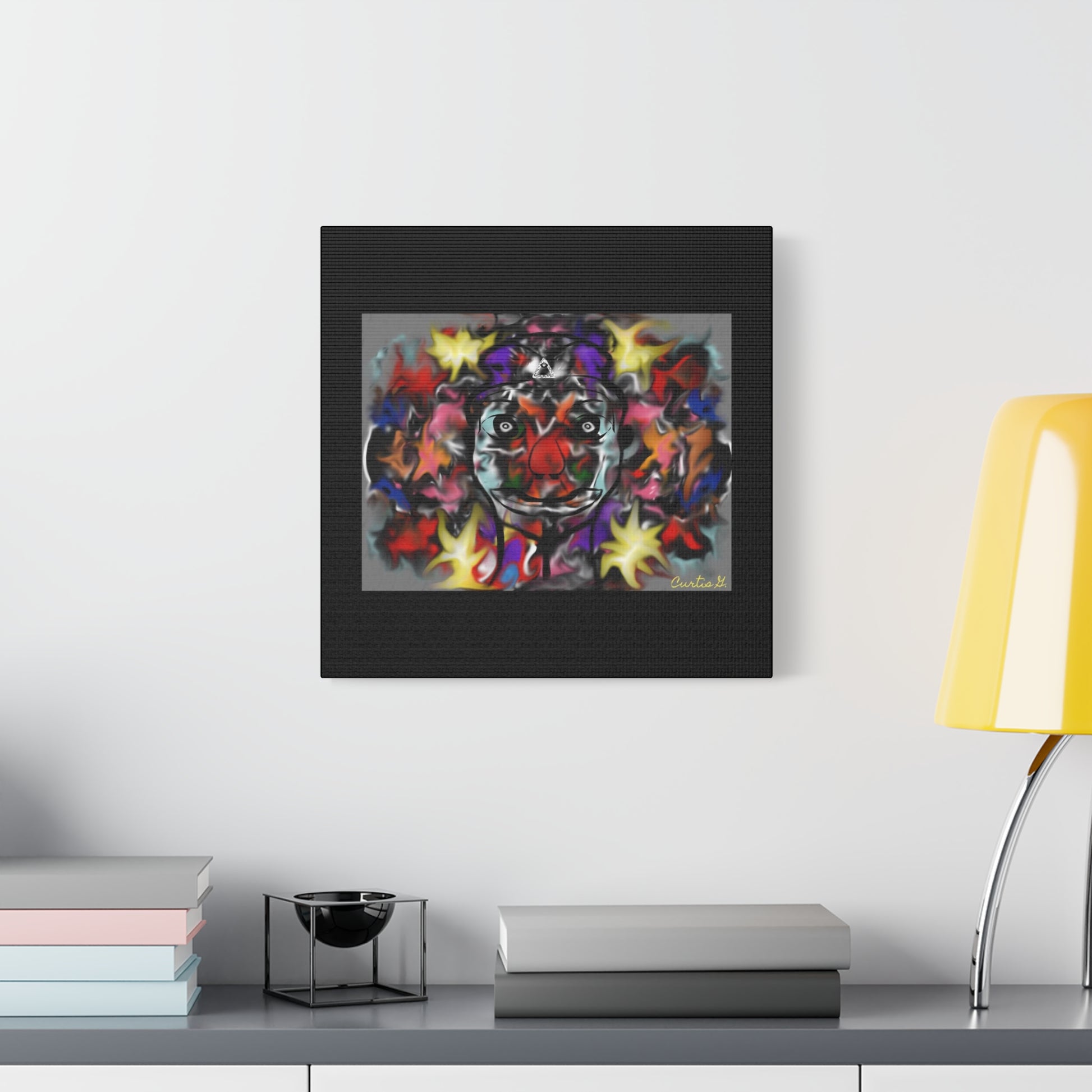 "Tears of a Clown" - Canvas - Premium Canvas from Concordia Style Boutique - Just $23.12! Shop now at Concordia Style Boutique