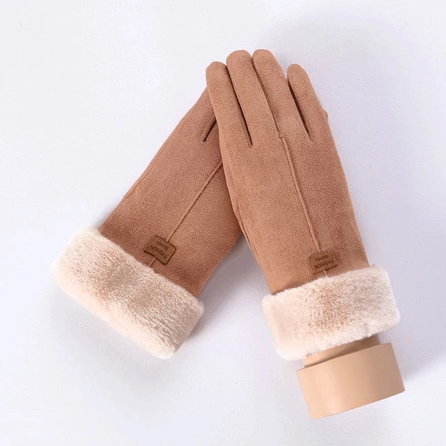 Winter Touch Screen Driving Gloves - Velvet Lining For Warmth And Fine Fit