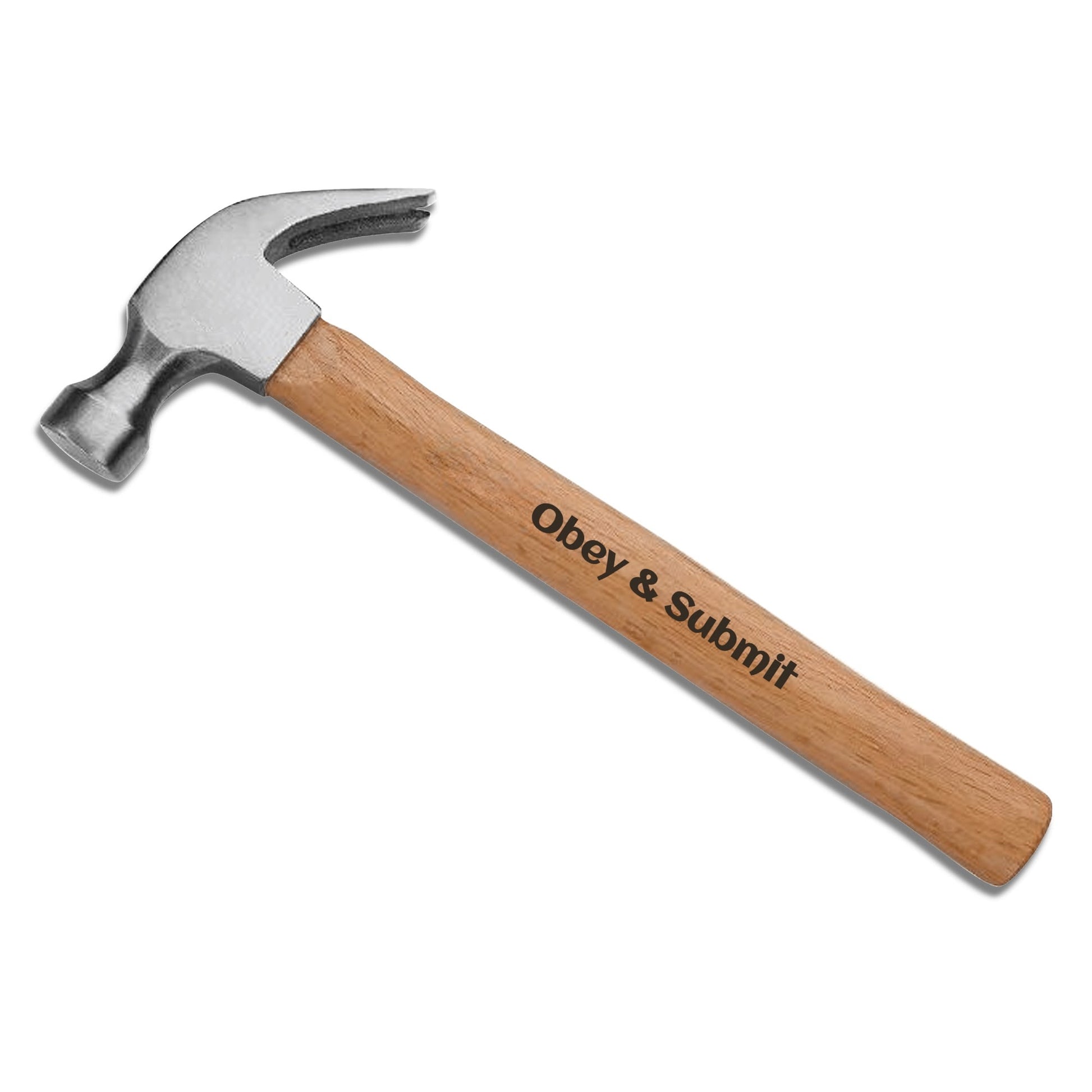 Wood Hammer - "Obey & Submit" - Premium Hammer from Concordia Style Boutique - Just $25.78! Shop now at Concordia Style Boutique