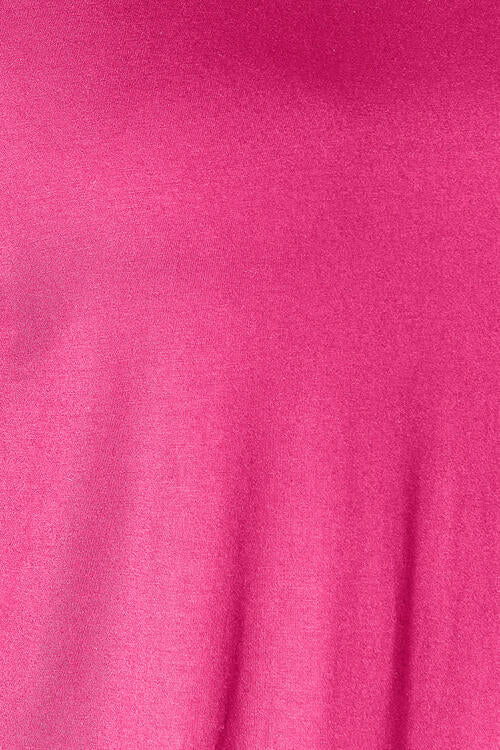 Double Take Full Size Round Neck Slit Top and Pants Set - Concordia Style Boutique