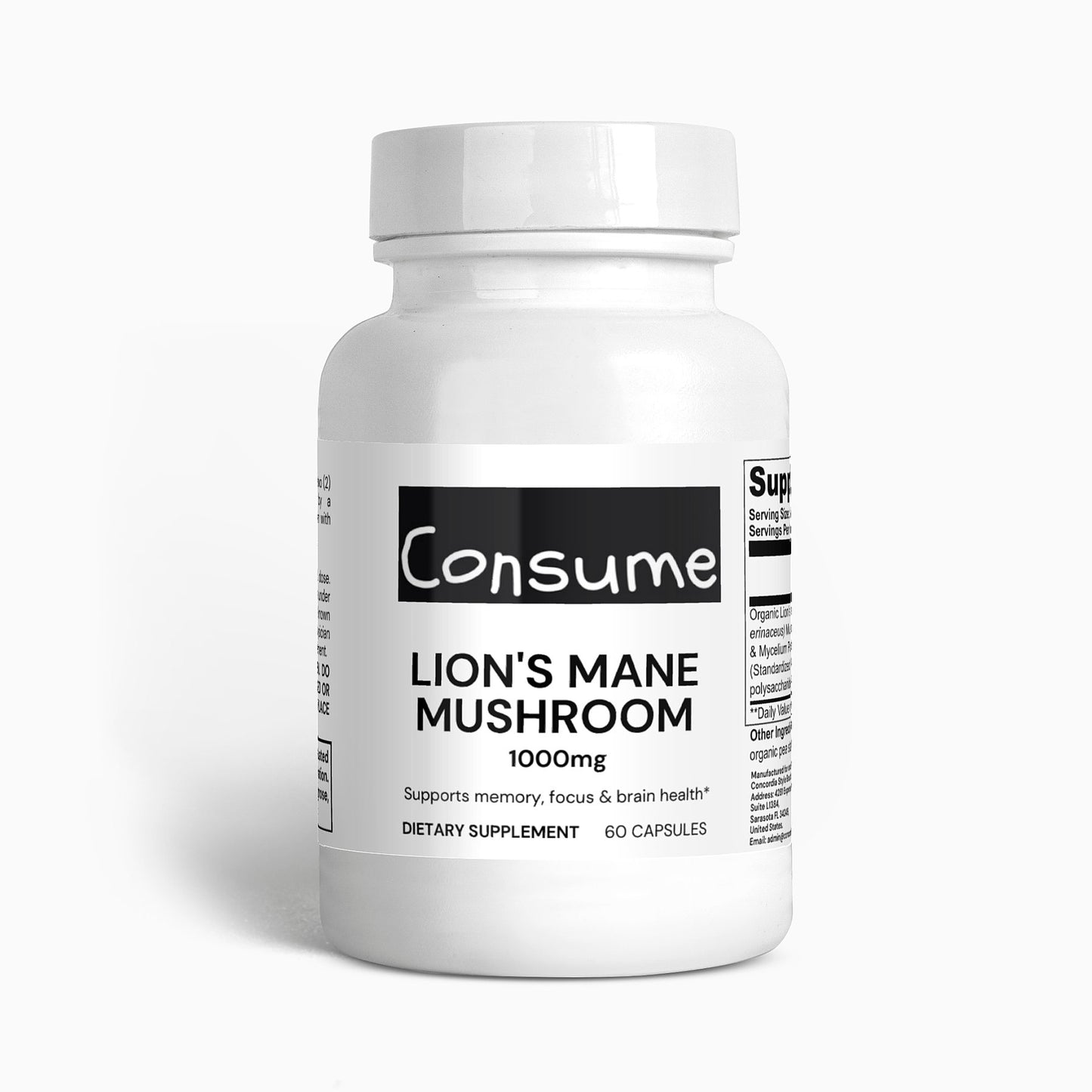 Lion's Mane Mushroom - Premium Natural Extracts from Concordia Style Boutique - Just $27.90! Shop now at Concordia Style Boutique