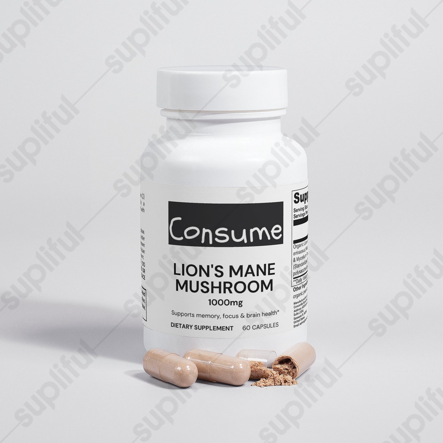 Lion's Mane Mushroom - Premium Natural Extracts from Concordia Style Boutique - Just $27.90! Shop now at Concordia Style Boutique