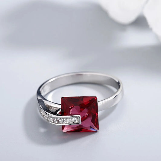 925 Sterling Silver Inlaid Zircon Ring - Premium ring from Fashion Flare Boutique - Just $55! Shop now at Concordia Style Boutique