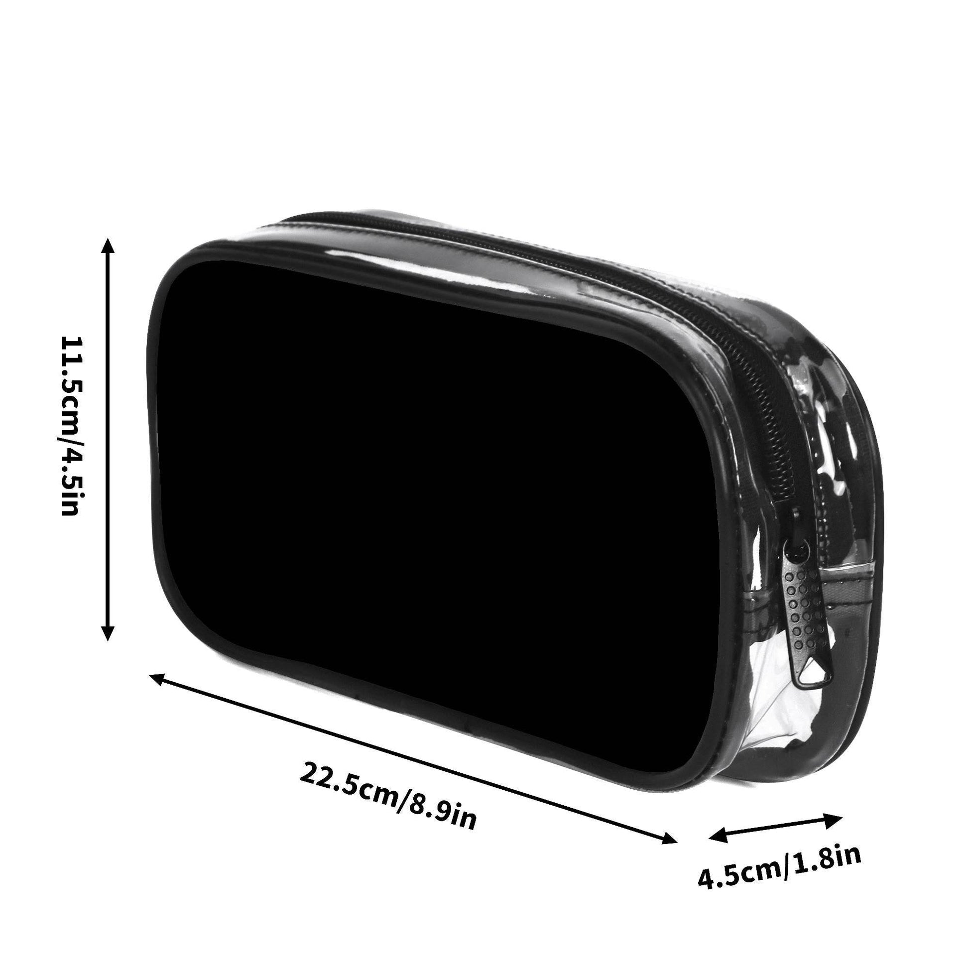 Black Pencil Case (Single-Sided Print) - Concordia Style Boutique