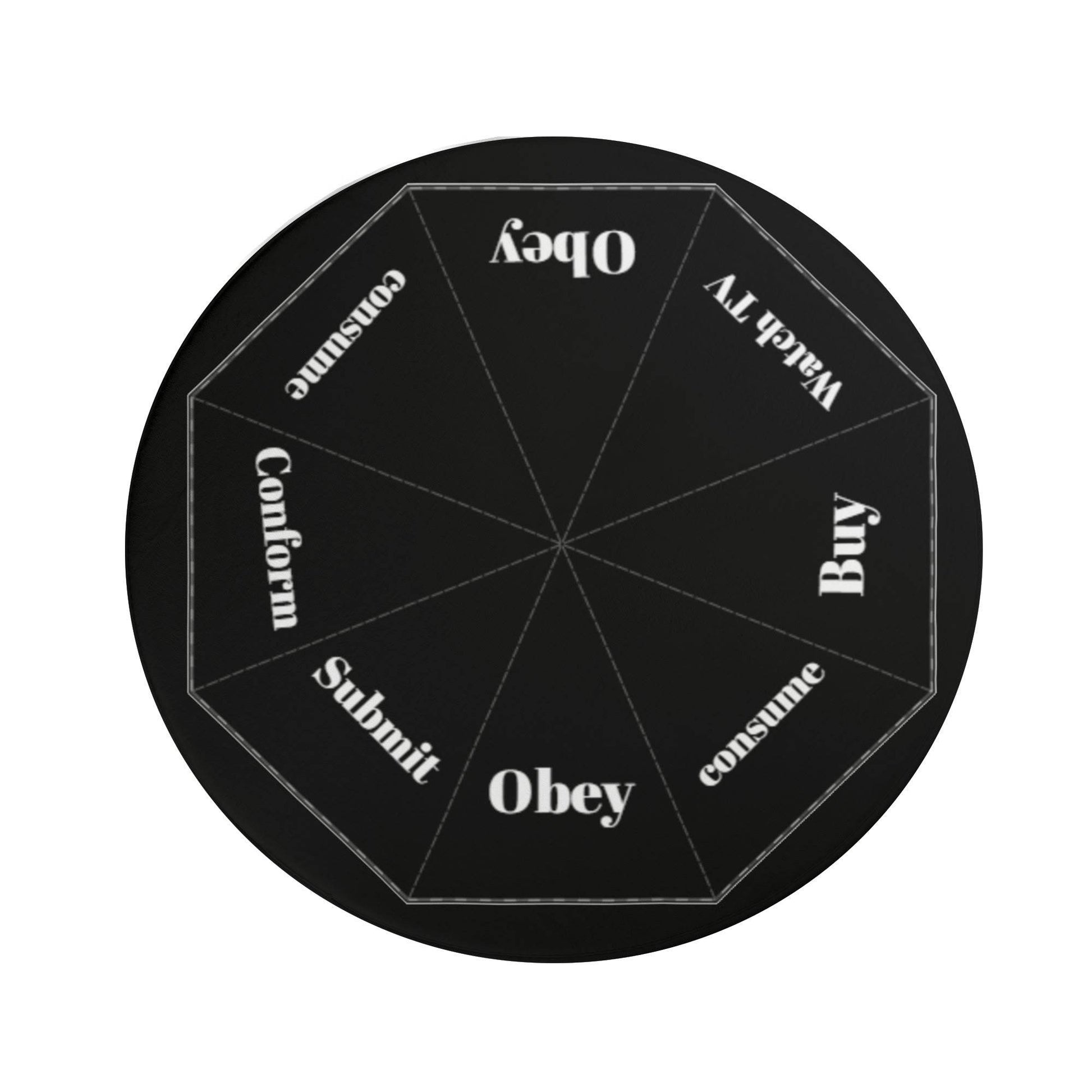 Round Fannel Mat - Concordia Style Boutique