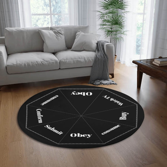 Round Fannel Mat - Concordia Style Boutique