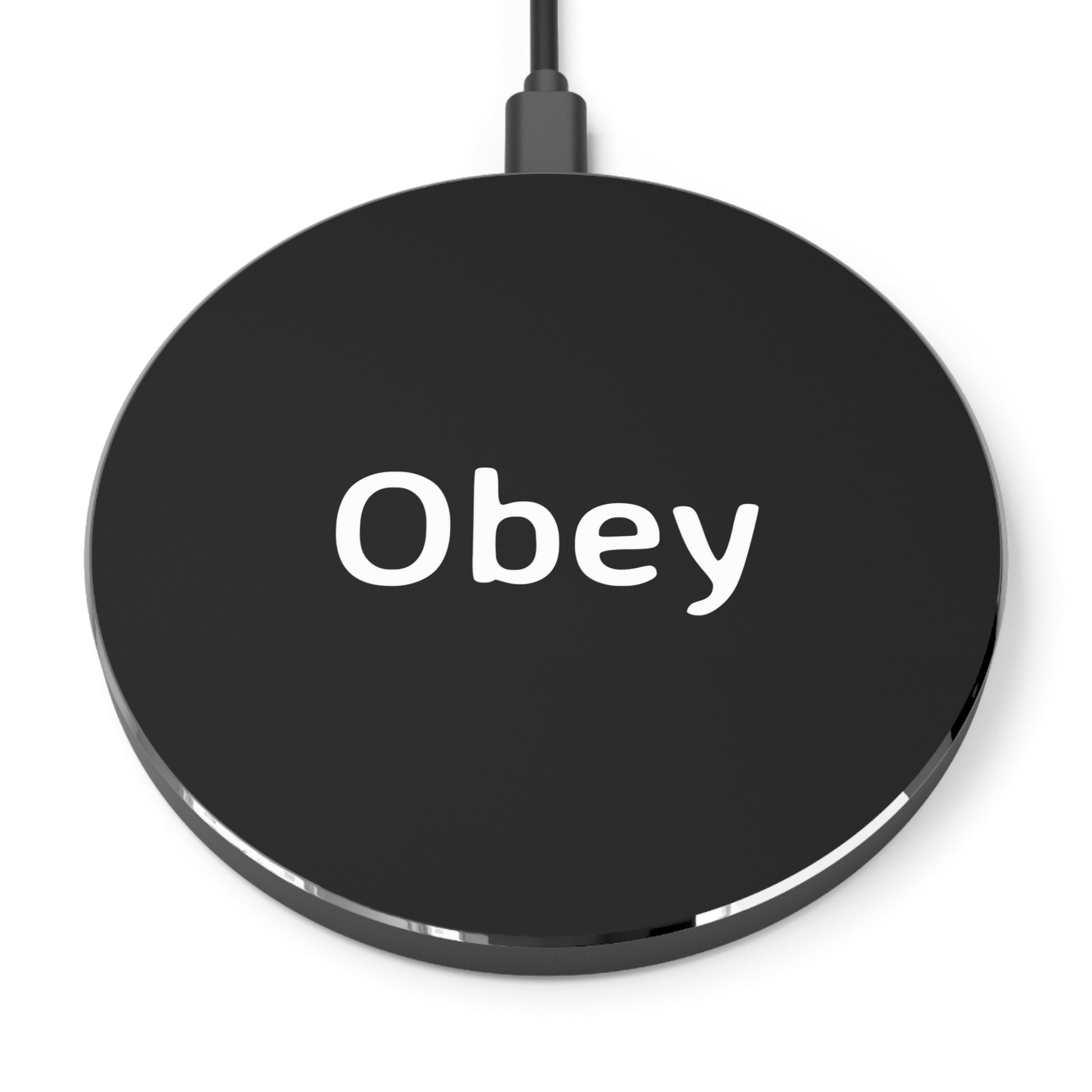 Wireless Charger -"Obey" - Premium wireless charger from Concordia Style Boutique - Just $61.90! Shop now at Concordia Style Boutique