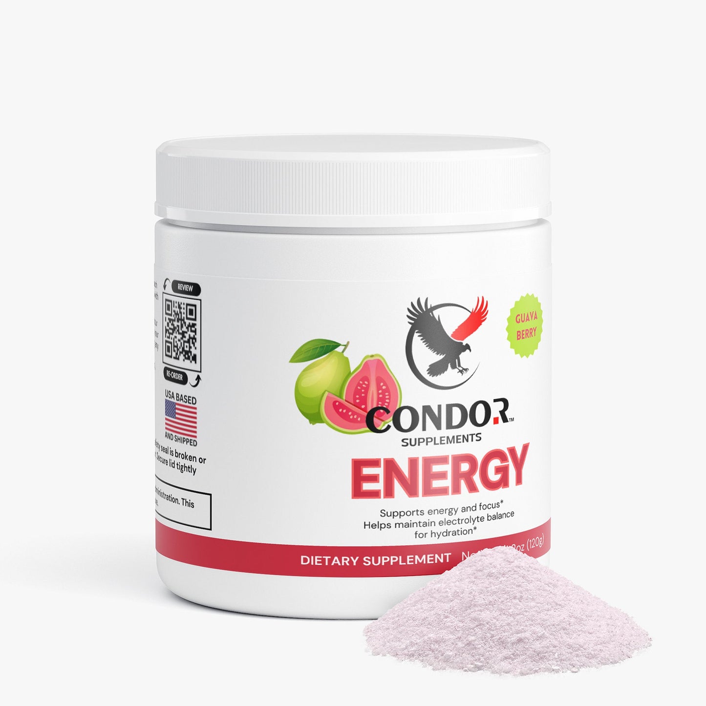 Energy Drink Mix (Guava Berry)