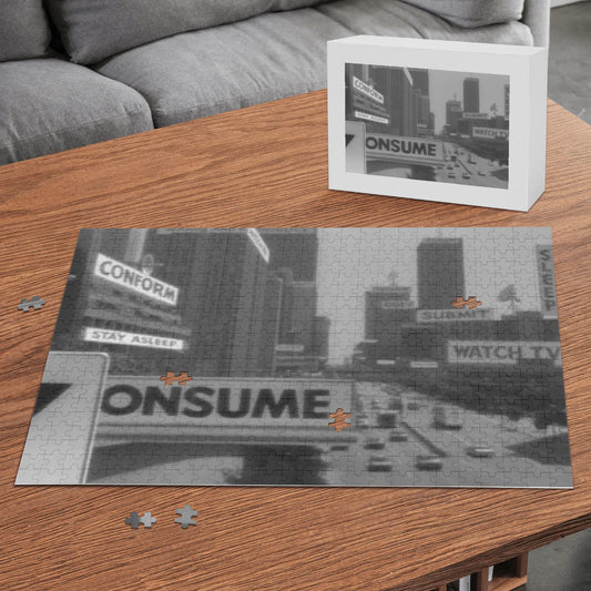 Picture Jigsaw Puzzle (500 Pieces) - "Obey"
