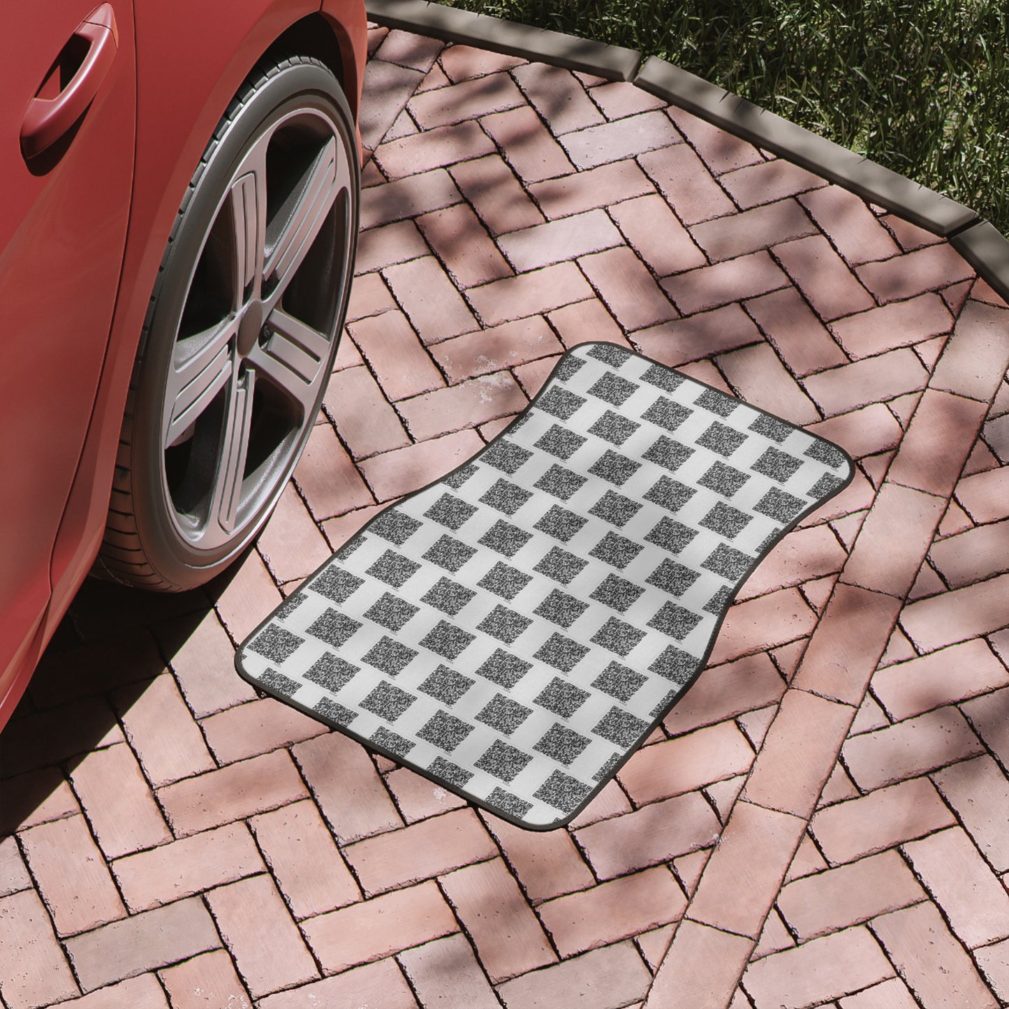 Car Floor Mats, 1pc - Scan Me" - Premium Car Floor Mats from Concordia Style Boutique - Just $20.10! Shop now at Concordia Style Boutique