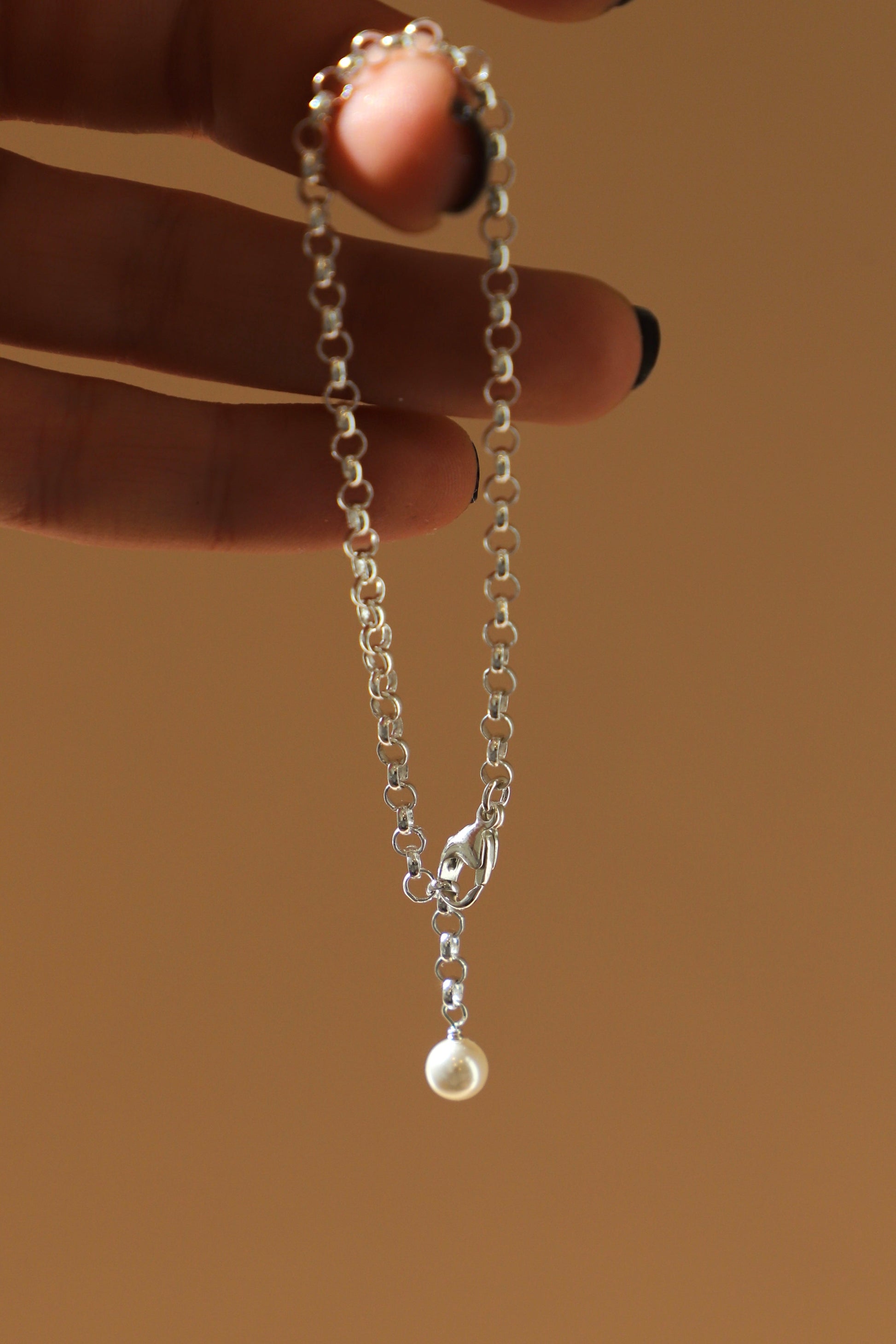 SILVER ROLO CHAIN BRACELET - Concordia Style Boutique