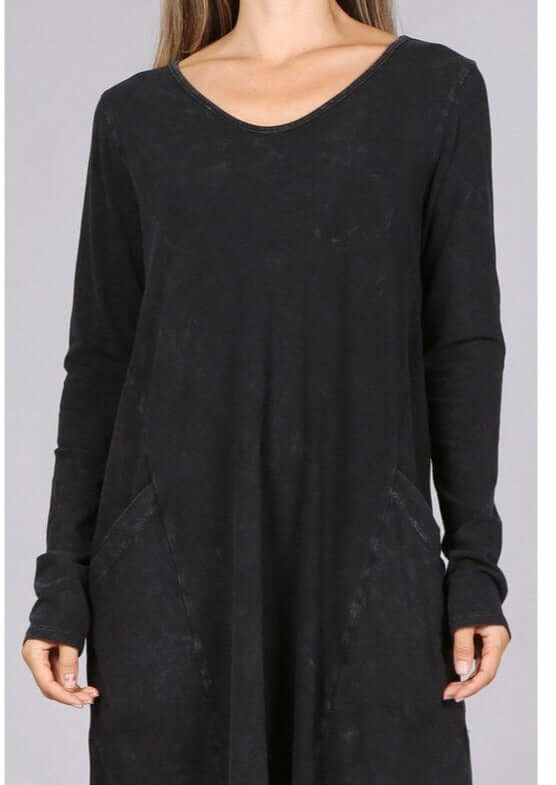 Easy Going Casual Cotton Dress Made in USA - Concordia Style Boutique