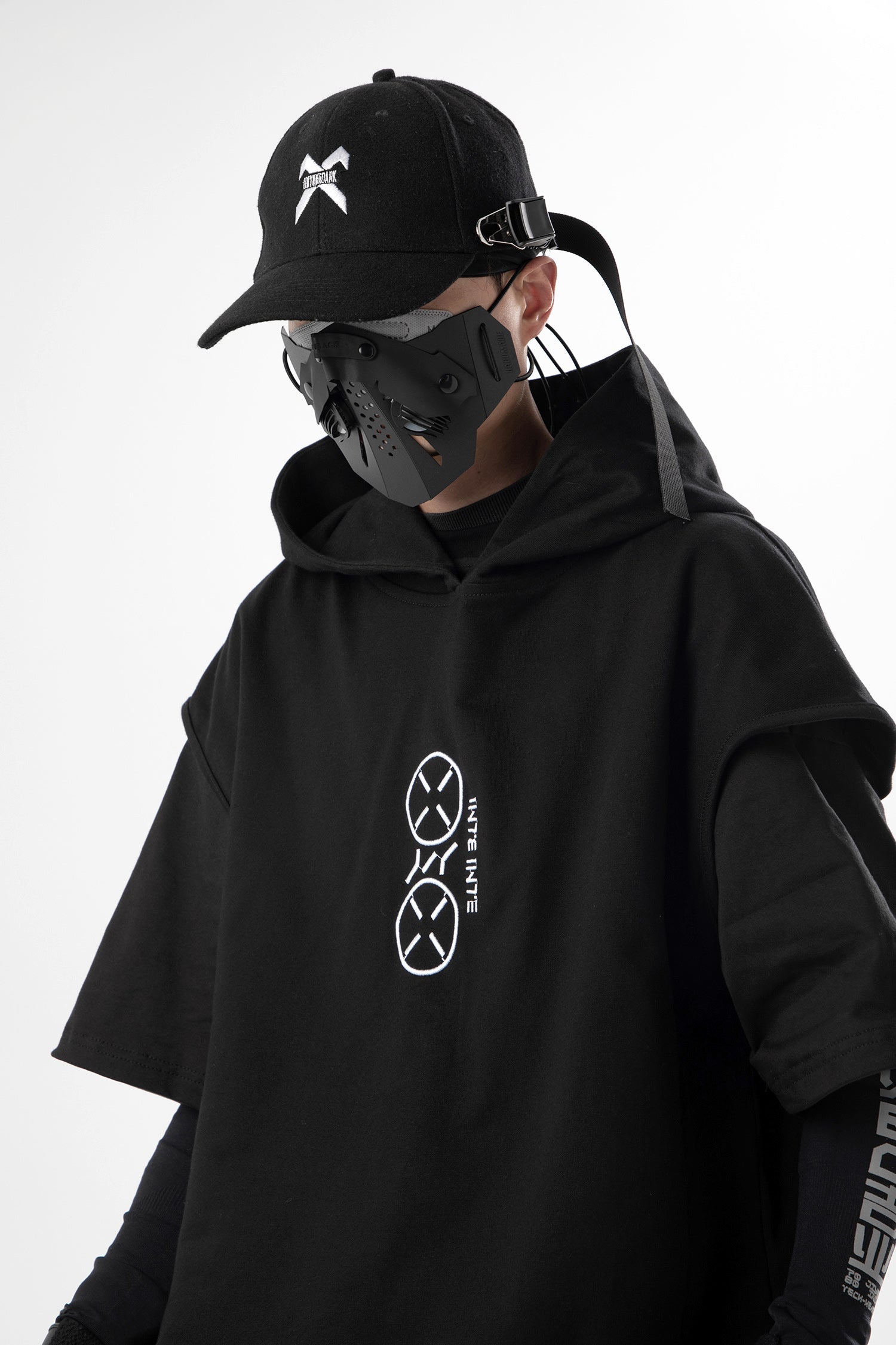 JX "All Business" Short Sleeves Hoodie - Premium Clothing from Niepce Inc - Just $37! Shop now at Concordia Style Boutique