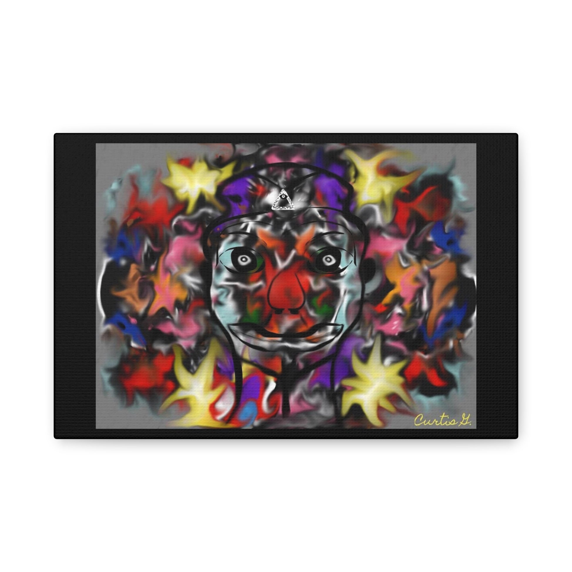 "Tears of a Clown" - Canvas - Premium Canvas from Concordia Style Boutique - Just $23.12! Shop now at Concordia Style Boutique