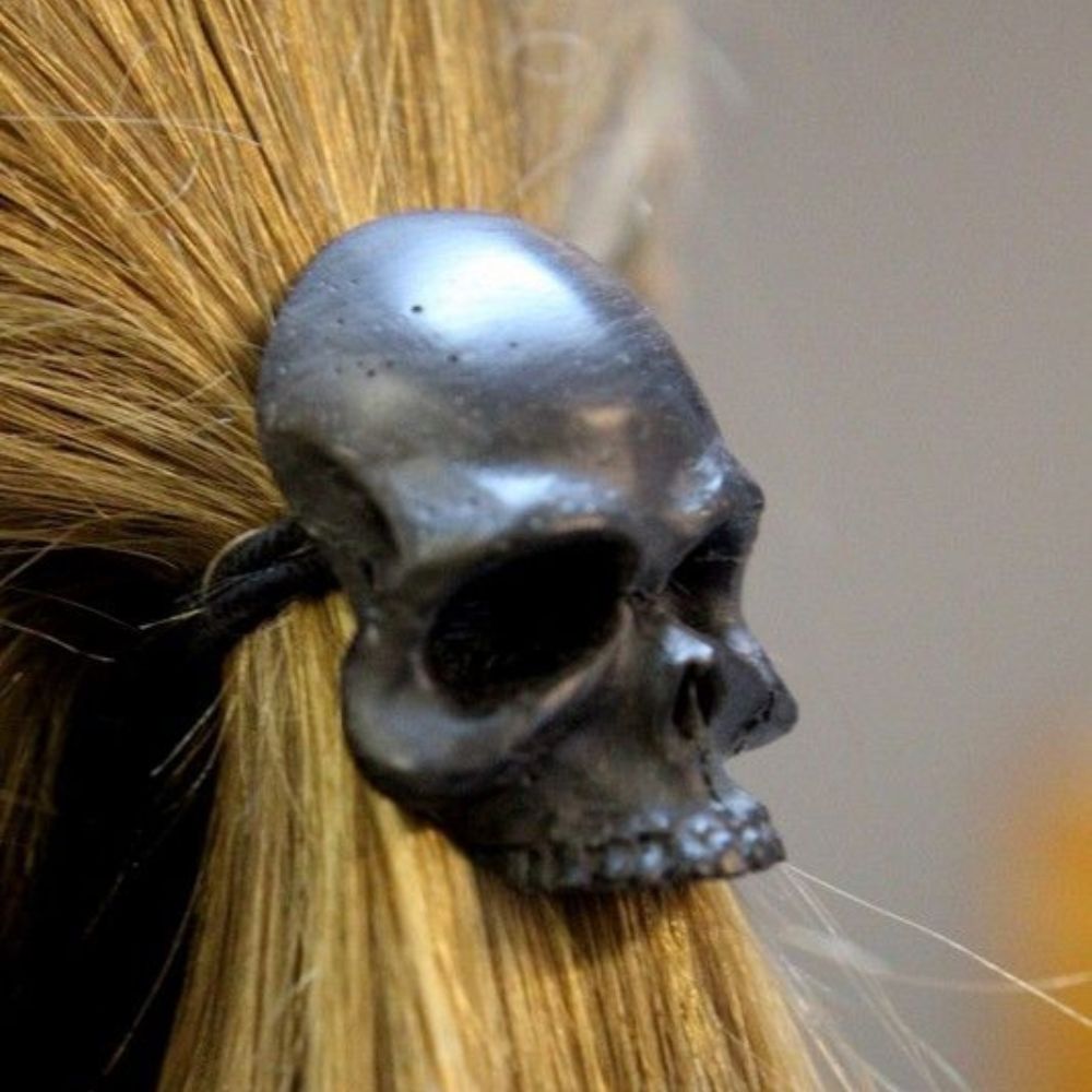 GLAM SKULL HAIR TIE - Concordia Style Boutique
