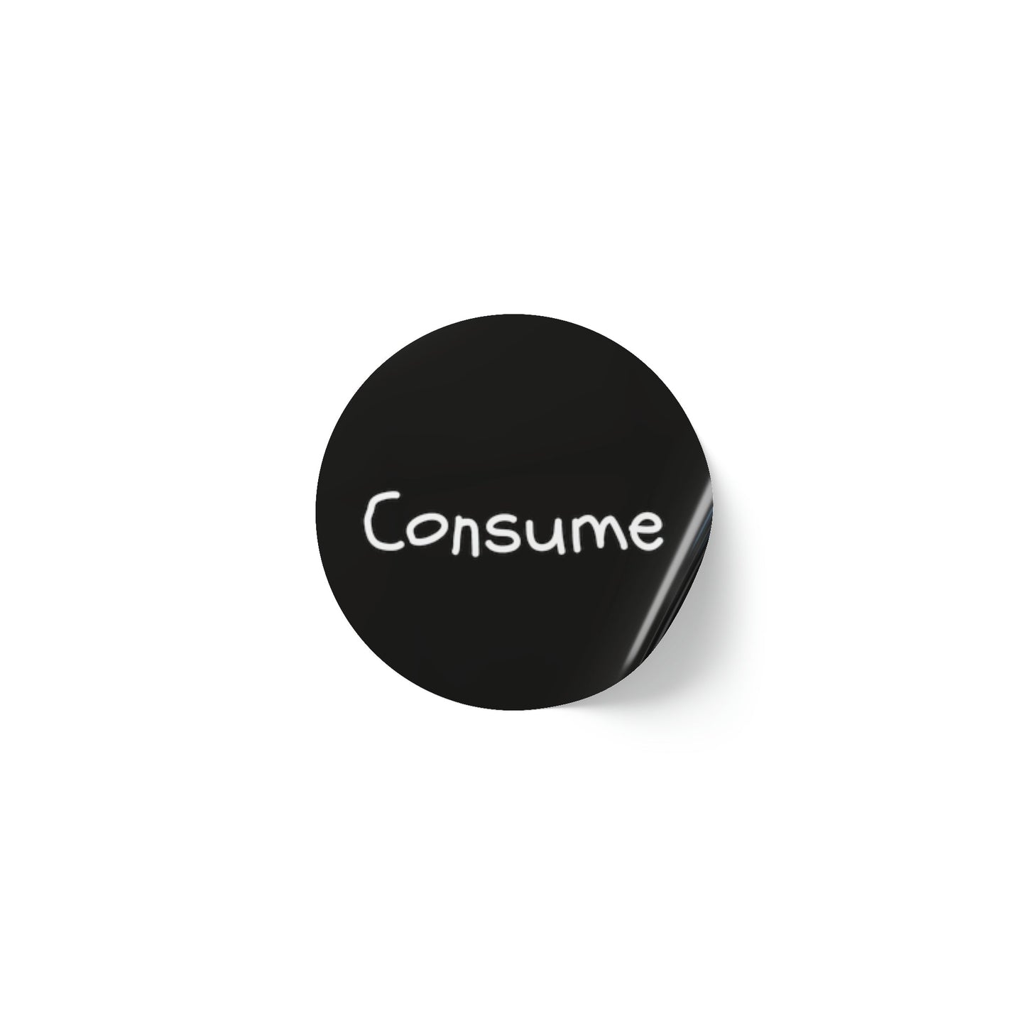 Round Sticker Label Rolls - Consume - Premium Round Sticker Label Rolls from Concordia Style Boutique - Just $97.27! Shop now at Concordia Style Boutique