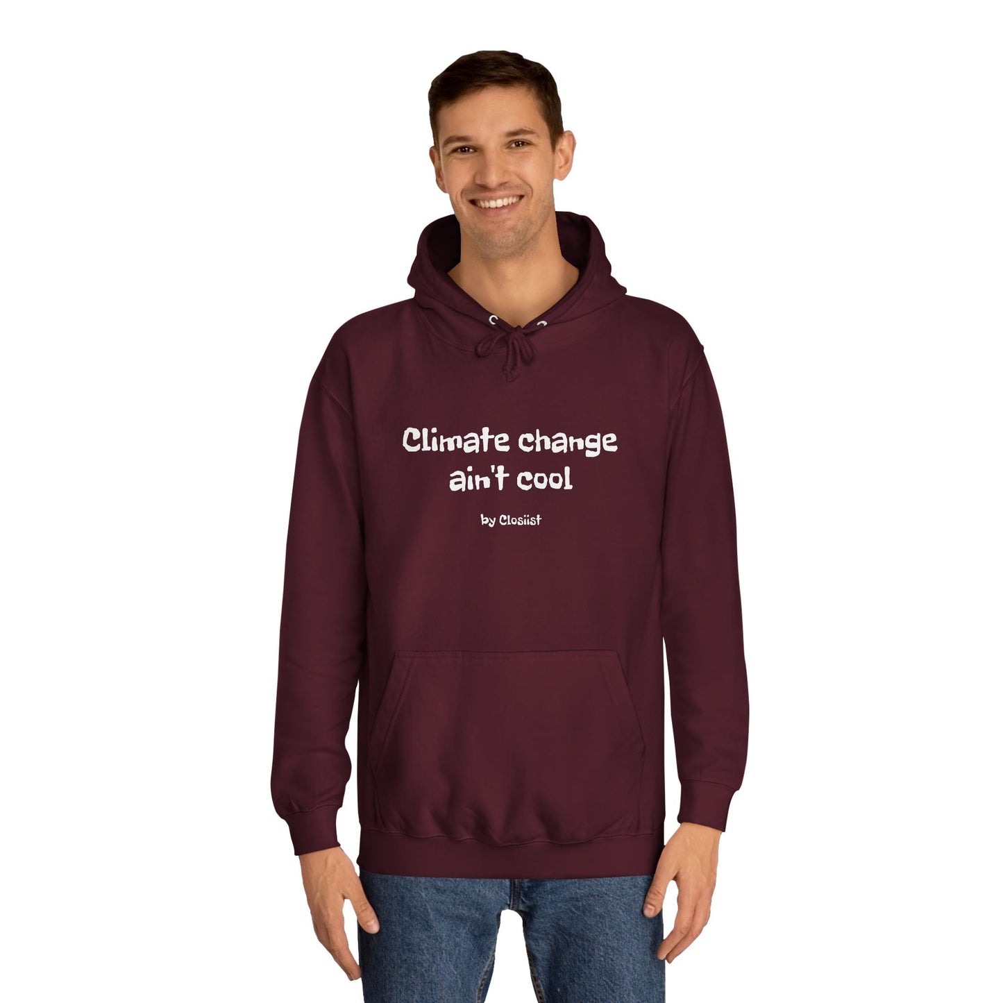 Climate Change Ain't Cool Unisex Hoodie: A Statement Piece - Concordia Style Boutique