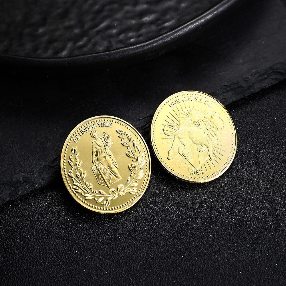 Quickly Hunt Down Keanu Reeves Collector's Gold Coin - Premium Commemorative Coin from Concordia Style Boutique - Just $10.53! Shop now at Concordia Style Boutique