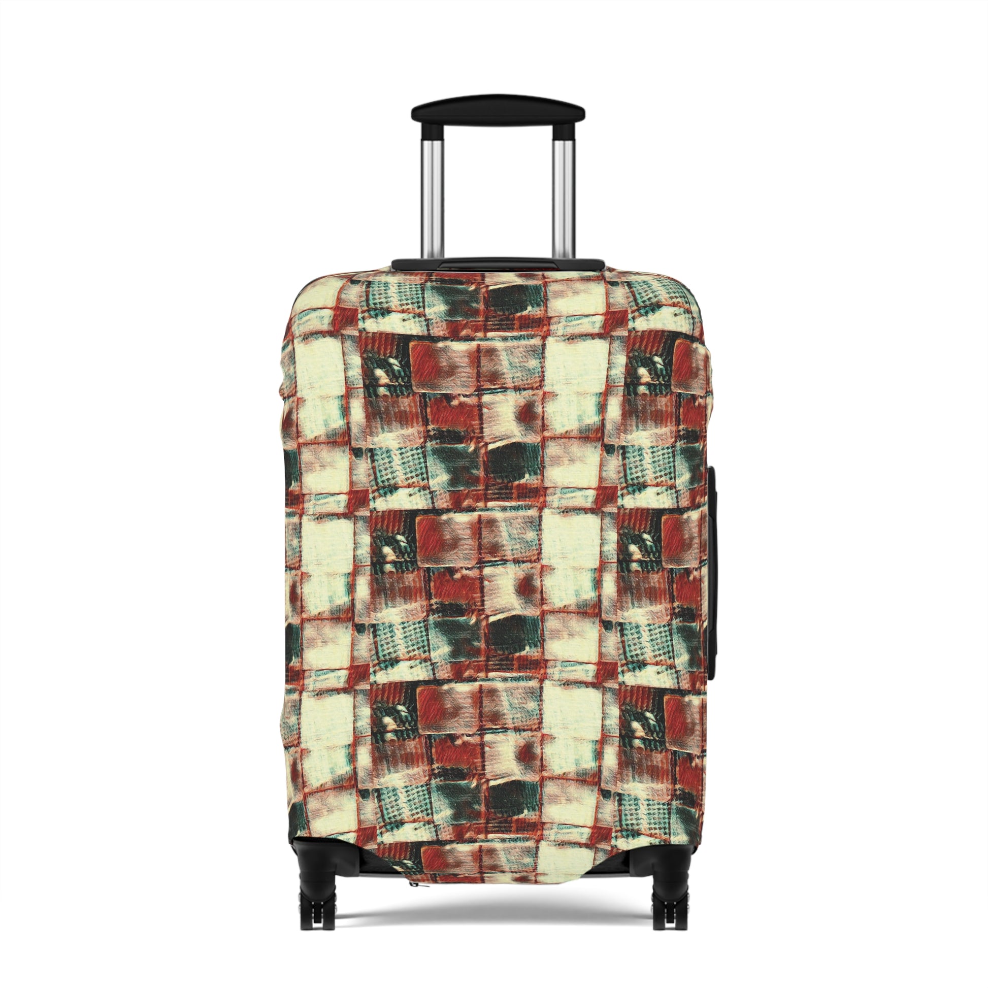 Luggage Cover - "Square Dance" - Premium Luggage Cover from Concordia Style Boutique - Just $31.25! Shop now at Concordia Style Boutique