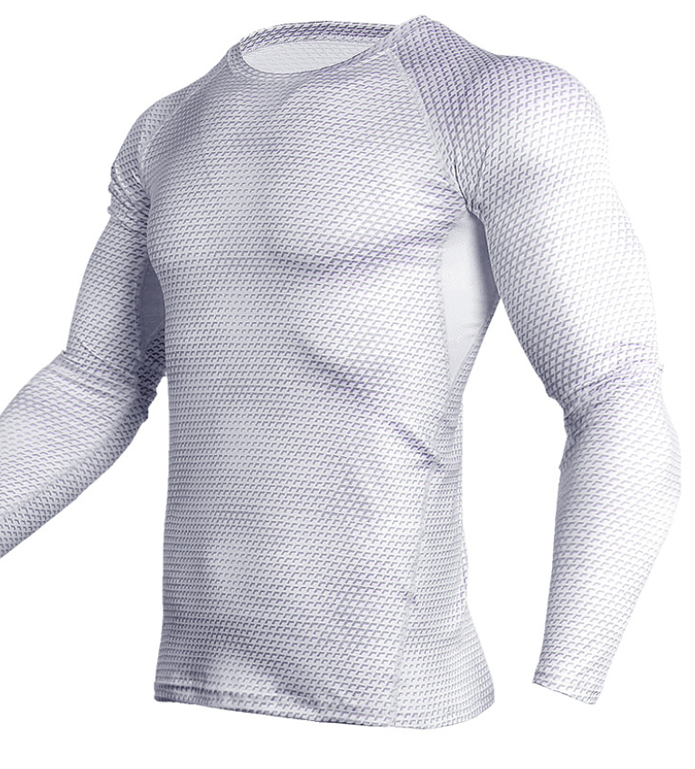 Compression Shirt Men Gym Running Shirt Quick Dry Breathable Fitness Sport Shirt Sportswear Training Sport Tight Rashguard Male - Premium Castor Oil from Concordia Style Boutique - Just $12.94! Shop now at Concordia Style Boutique