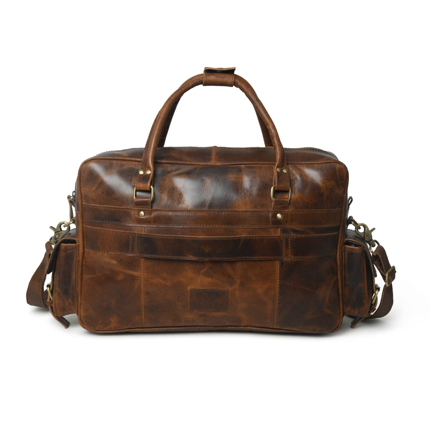 Finn Handcrafted Buffalo Leather Laptop Briefcase - Concordia Style Boutique