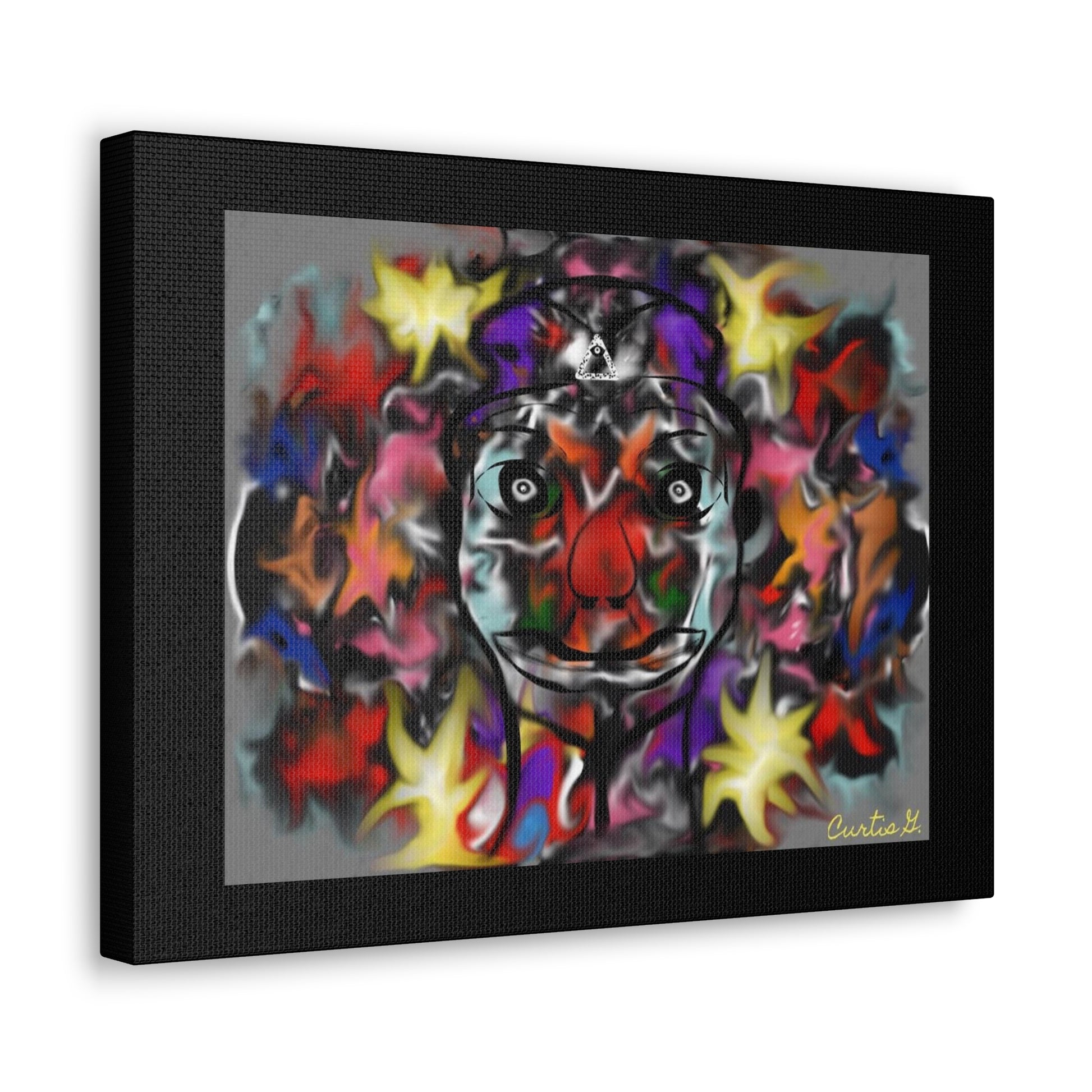 "Tears of a Clown" - Canvas - Premium Canvas from Concordia Style Boutique - Just $23.12! Shop now at Concordia Style Boutique