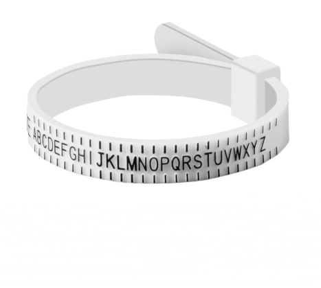 Standard Ring Measuring Ruler Finger Size Measuring Tape With Ring - Premium Standard Ring Measuring Ruler Finger Siz from Heyang - Just $7.99! Shop now at Concordia Style Boutique